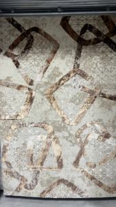 Alfombras Turcas Modernas de Polipropileno Tejidas a Máquina, Alfombras de Yute de Alta Calidad Resistentes a las Manchas, de Pelo Alto, Abstractas, para Dormitorio y Hogar - Product Image 3