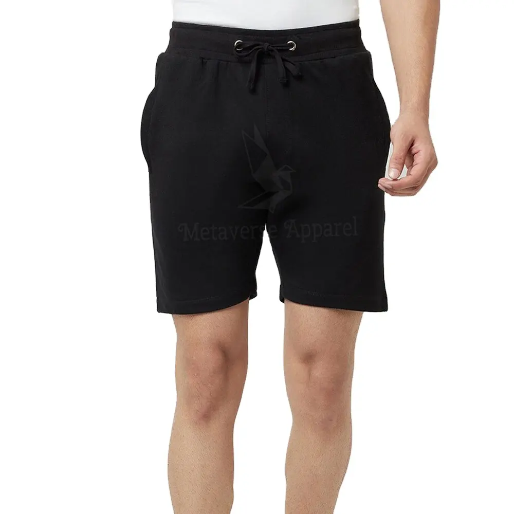 Hot Sale Cotton Polyester Customized Plain Casual Shorts Men Gym Shorts Workout Shorts For Adult