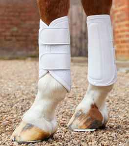 Bottes de brossage pour chevaux professionnelles, soutien complet du jarret, rembourrage absorbant les chocs, logo personnalisé disponible, bottes de brossage pour chevaux - Product Image 4