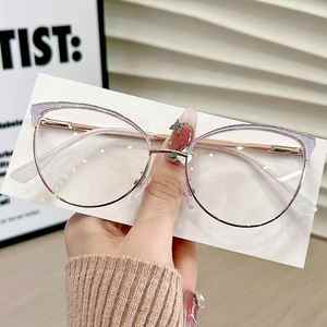 Trung Quốc Nhà sản xuất bán buôn Thông số kỹ thuật chống phản chiếu kính kim loại Phụ Nữ Chống ánh sáng màu xanh Chặn kính - Product Image 1