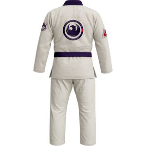 Personnalisé 100% Coton 360g Durable Kimono Jiu-jitsu Gi BJJ Karaté Respirant Arts Martiaux Formation Compétition Uniforme Avant - Product Image 3