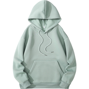 Wholesale Women Plain <b>Hoodie</b> High Quality 100% <b>Polyester</b> Hoody Pullover Sweatshirt Custom Fleece Oversized <b>Hoodie</b> for Women - Product Image 3