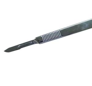 Scalpels, couteaux réutilisables, stérilisés à haute température, certifiés CE, en acier inoxydable, instruments chirurgicaux manuels, coupe médicale - Product Image 5