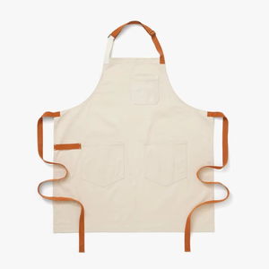 Tablier de cuisine professionnel personnalisé en toile imperméable pour restaurant, cuisine et jardin, avec logo sur mesure - Product Image 6