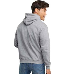 Sweat-shirt à capuche surdimensionné en molleton respirant pour homme, 100% coton, avec logo personnalisé imprimé - Product Image 3