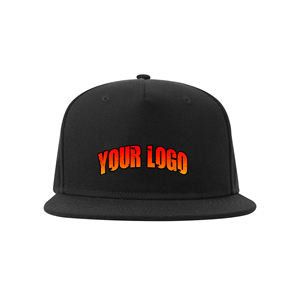 Gorra de béisbol de 6 paneles personalizada con estampado bordado de logotipo de marca OEM para hombre, gorra de béisbol en blanco de algodón 100% para adulto - Product Image 1
