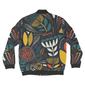 Blouson d'aviateur personnalisé à sublimation pour hommes manches longues blouson d'aviateur unisexe en polyester 100% blouson de baseball pour hommes - Product Image 2