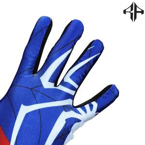 Hot Sale ATLANTIC Customized American Football Gloves Leather Grip Stretchy <b>Sticky</b> Gloves with Improved Grip - Product Image 5