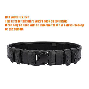 Wholesale High <b>Primer</b> Quality Tactical Leather Belt Full Grain Lightweight Breathable Personalized Branded Quality Duty belt - Product Image 1