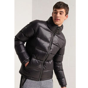 Veste matelassée personnalisée pour homme, imperméable, coupe-vent, chaude, écologique, avec col montant et capuche, pour une utilisation en extérieur - Product Image 5