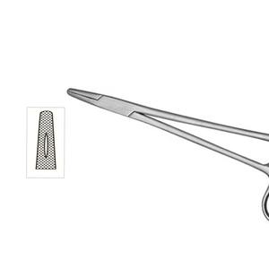 คีมทำฟัน Mayo hegar 6นิ้วทำจากสแตนเลสเข็มตรงสำหรับผ่าตัดที่จับเข็มเย็บด้วยมือคุณภาพสูง - Product Image 2