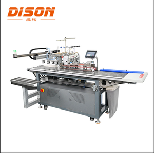 Brand New DS-282A DIY Plastic Folding Adjustment User-friendly <b>Automatic</b> Platform Separate Bottom Hemming <b>Machine</b> for T-shirt - Product Image 1