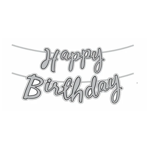 Shiny Glitter Mix Happy <b>Birthday</b> <b>Banner</b> Elegant Decor for Boys Girls <b>Birthday</b> Celebrations for Best Price - Product Image 2