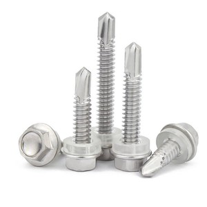 Tornillo Autorroscante de Cabeza Hexagonal de Acero Inoxidable DIN7504K 410 304 316 - Product Image 1