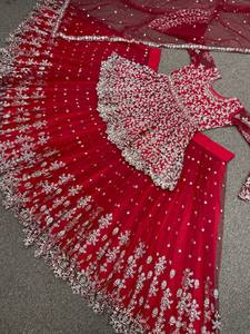 ชุดสูท Lehenga ลำดับปักสุทธิจากนักออกแบบล่าสุด - Product Image 5