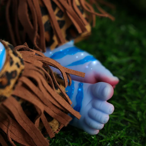 ตุ๊กตาเด็กทารก Babeside Smiling Reborn Baby <span class=keywords><strong>Leen</strong></span> ขนาด 20 นิ้ว ทำจากไวนิลเหมือนจริงทั้งตัว สามารถจัดท่าทางได้ ตุ๊กตาเด็กผู้หญิงที่สามารถอาบน้ำได้ - Product Image 4