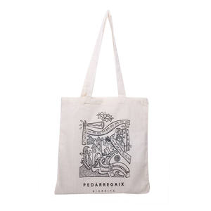 Bolso de lona en blanco para mujer y niña, bolsa de mano de lona de algodón orgánico, espacioso, elegante, para sublimación - Product Image 4