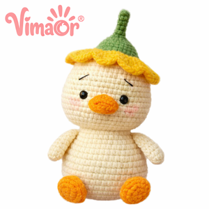 DIY Handmade Duck Crochet Kit-OEM/ODM Customizable CE Certified for Ages 7+ Detailed Tutorial Included