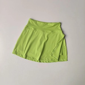 Vacaciones de verano Dos antideslumbrantes Yoga Media falda Cintura alta Falda DE TENIS dividida Secado rápido Fitness Vestido corto Ropa Pantalones cortos - Product Image 5