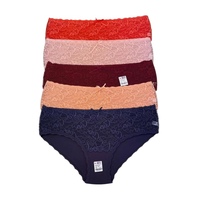 Braguitas de Bikini de Algodón Tejido de Alta Calidad para Mujer, Ecológicas, con Estampado Floral Romántico, Lavables a Máquina