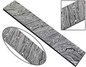 2025 High Quality Damascus <b>Steel</b> <b>Billet</b> With Ladder Pattern Custom Handmade Custom 12-Inch Damascus <b>Steel</b> <b>Billet</b> Knife - Product Image 2