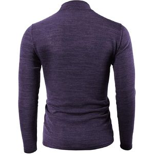 Nouveau 2025 vente en gros homme Style décontracté col rond à manches longues épais chaud Polyester homme chandails - Product Image 3