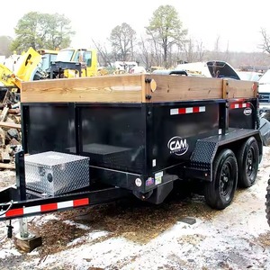 รถแทรกเตอร์ฟาร์มขนาด 2-3 ตัน พร้อมรถพ่วงไฮดรอลิกแบบยกเท บรรทุกได้ 5 ตัน ชิ้นส่วนหลักเกียร์ คันโยก 55 เมตร สำหรับงานเกษตร - Product Image 5