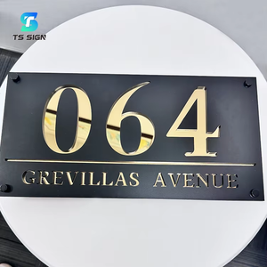 Personalized Metal <strong>Plaque</strong> Street <strong>Name</strong> Logo Custom Acrylic <strong>House</strong> Number Address Sign <strong>for</strong> Advertising Hospitals Companies-Durable - Product Image 4