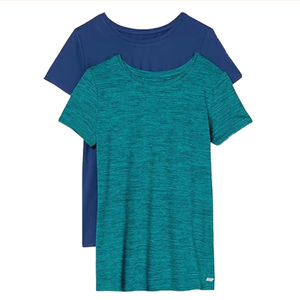 T-shirt pour femmes en coton peigné de qualité supérieure, uni, sans manches, coupe ajustée, décontracté, haut basique pour femmes, logo personnalisé, vêtements en gros - Product Image 1