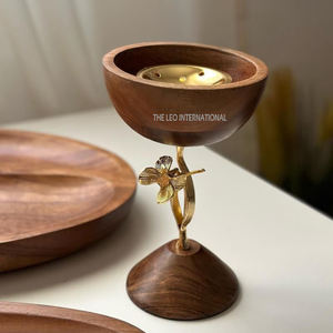 Metal Golden Calligraphy Laser Cutting Design Elegant Quality <b>Bakhoor</b> <b>Burner</b> Black Color for Fragrances Use - Product Image 5