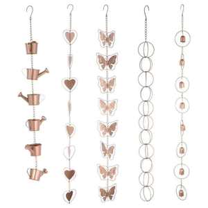 Chaîne de pluie robuste pour l'extérieur, pour jardin, toit, gouttière, chaîne de flux d'eau décorative pour usage domestique - Product Image 5