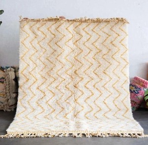 Tapis Kilim d'excellente conception tapis en laine noué à la main tapis marocain motif de nouveauté authentique fait à la main rembourré résistant aux taches - Product Image 2