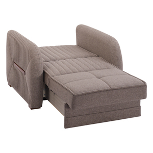 Muebles de sala de estar americanos, sofá cama con mechones de estilo europeo moderno, cubierta de tela neutra, diseño plegable para uso doméstico en Hotel - Product Image 3