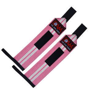 Poignets en coton élastique de haute qualité pour l'entraînement de gymnastique Logo personnalisé équipement d'haltérophilie de musculation à bas prix - Product Image 4