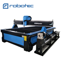 Machine de découpe plasma CNC 200 ampères avec table 1530 et 4 axes pour tuyaux métalliques