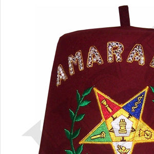Fez Masonic Regalia [AMARANTH] - Product Image 2