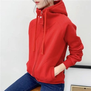 Sudadera con capucha informal europea y N para mujer con mangas largas, ajuste holgado y logotipo de insignia frontal, bolsillo con cordón para otoño - Product Image 1