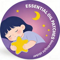 Patch transdermique personnalisé pour une routine de sommeil relaxante, patch bien-être à marque privée pour une routine de relaxation nocturne