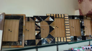 Cadres photo en résine de bois faits à la main dessus de table moderne écologique haute demande design créatif de l'Inde le plus vendu à vendre - Product Image 2