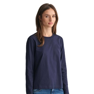 Camiseta térmica transpirable de manga larga para mujer con logotipo personalizado, Jersey deportivo ligero para deportes al aire libre y entrenamiento de gimnasia - Product Image 1