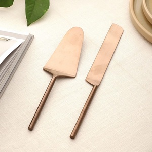 Servidor de Pastel de Acero Inoxidable Plateado de Calidad de Exportación, Espátula y Cuchillo Duraderos para Servir Postres, para Hoteles, Panaderías y Pedidos al por Mayor - Product Image 4