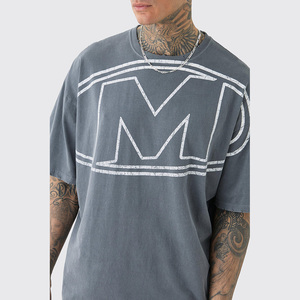 T-shirt décontractée surdimensionné à l'acide unisexe style grunge t-shirt avec coton doux au toucher et conception d'épaule goutte streetwear - Product Image 5