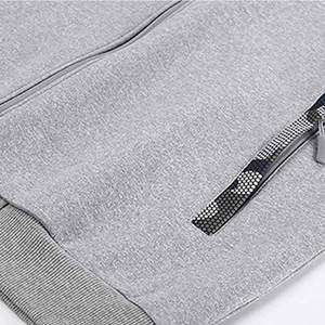 Logo personnalisé Vente en gros Survêtement en polaire Hommes Jogger Survêtement Grande Taille Automne Survêtement à fermeture éclair - Product Image 6