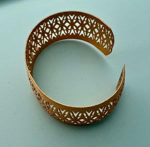 Brazalete de latón Pulsera Joyería hecha a mano TraditionalEthnic Exclusivo Joyería de moda Hermoso regalo para mujeres - Product Image 4