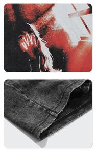 Tela de Punto de Alta Calidad, 100% Algodón, Gruesa, Ecológica, Antiarrugas, con Diseño Impreso Digital, para Hombre - Product Image 6