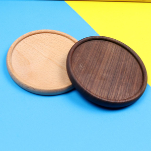 Posavasos de Madera al por Mayor para Bebidas, Grabado Láser, Colores Variados, para Regalo de Oficina - Product Image 2