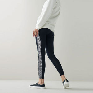 2024 vente en gros meilleure qualité mi-taille Vintage femmes Leggings personnalisable respirant multicolore longueur Midi - Product Image 3