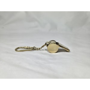 พวงกุญแจนกหวีดทองเหลืองขัดเงาสำหรับการเดินเรือพวงกุญแจไม้โลหะปรับแต่งโลโก้ได้ตามต้องการ - Product Image 6