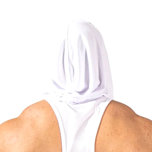 Haut de sport sans manches à capuche pour homme, 100 % coton, respirant, anti-plis, personnalisable numériquement, idéal pour la gym et l'entraînement hivernal - Product Image 5