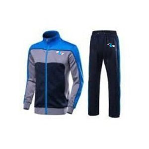 ชุดวอร์ม2ชิ้นสำหรับผู้หญิงชุดวิ่งออกกำลังกายสไตล์โอเวอร์ไซส์ลายพิมพ์สีพื้นสำหรับ2025 - Product Image 3